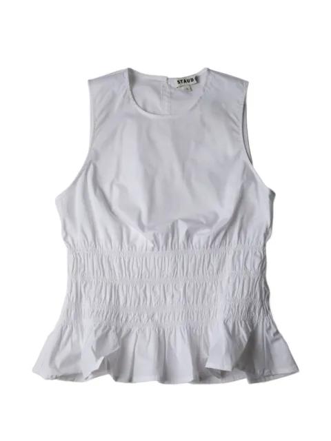 Culver round-neck top by STAUD