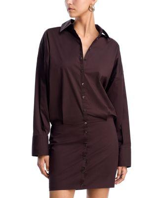 Cynthia Mini Shirtdress by STAUD