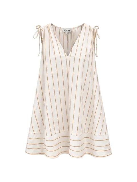 Elena striped mini dress by STAUD