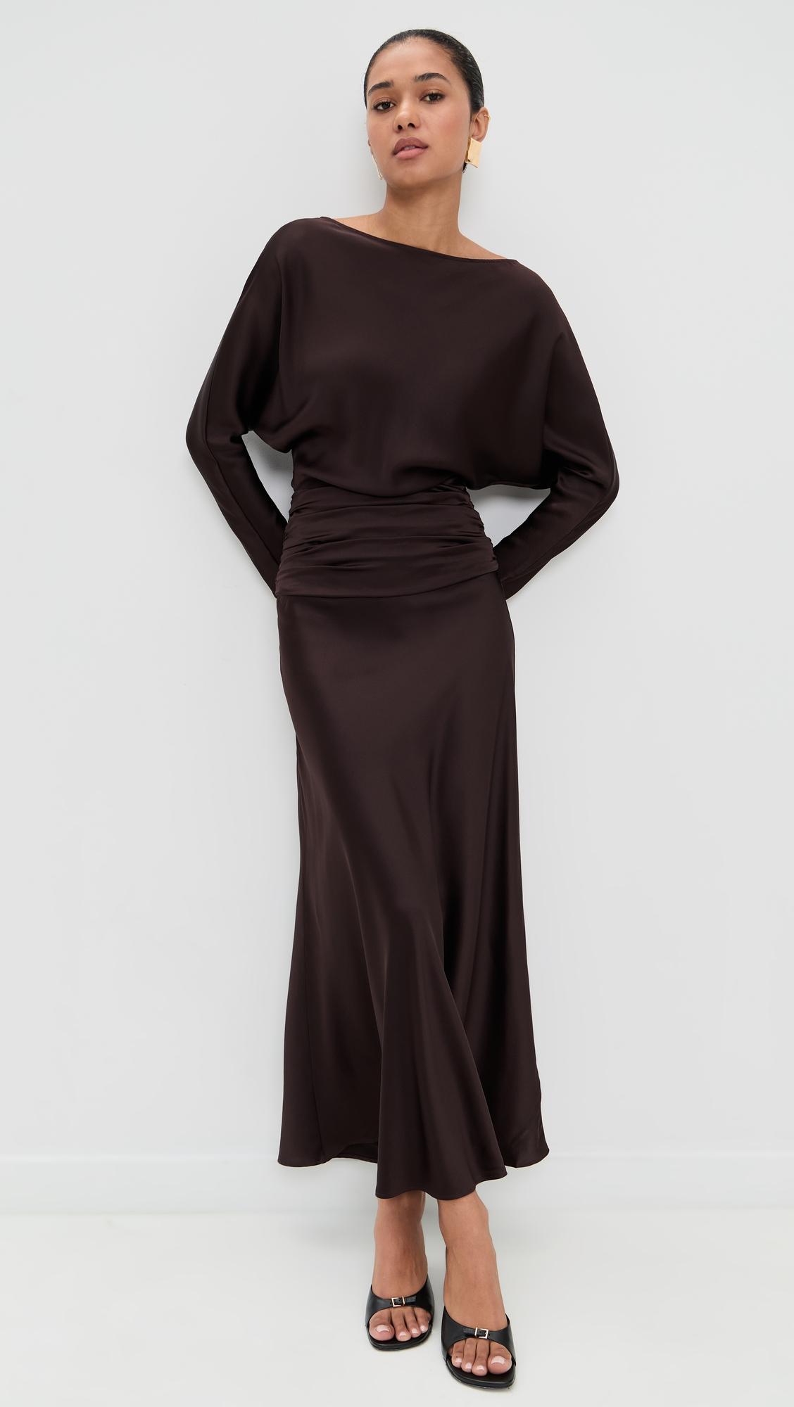 Freda Silk Dress by STAUD