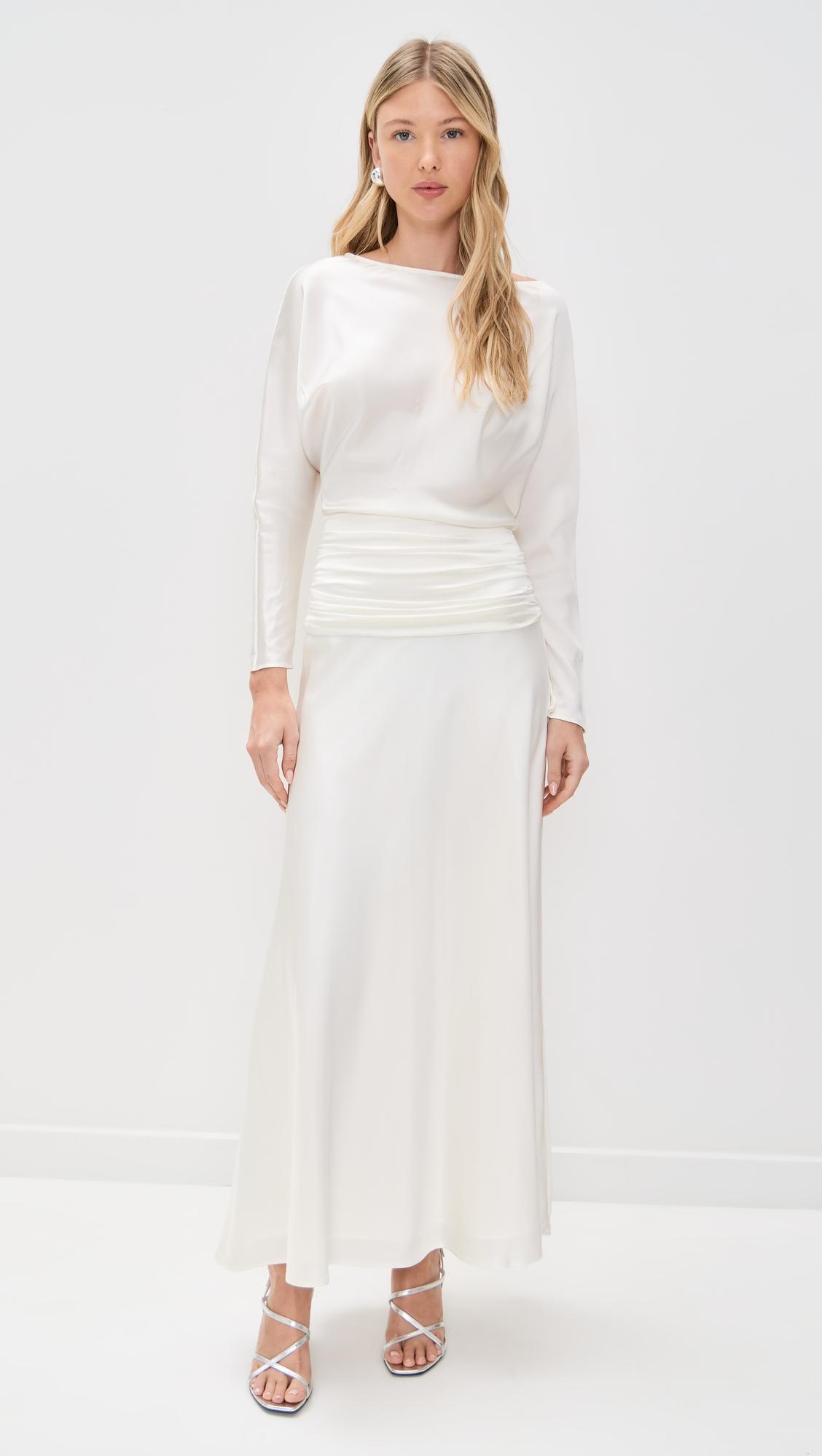 Freda Silk Dress by STAUD