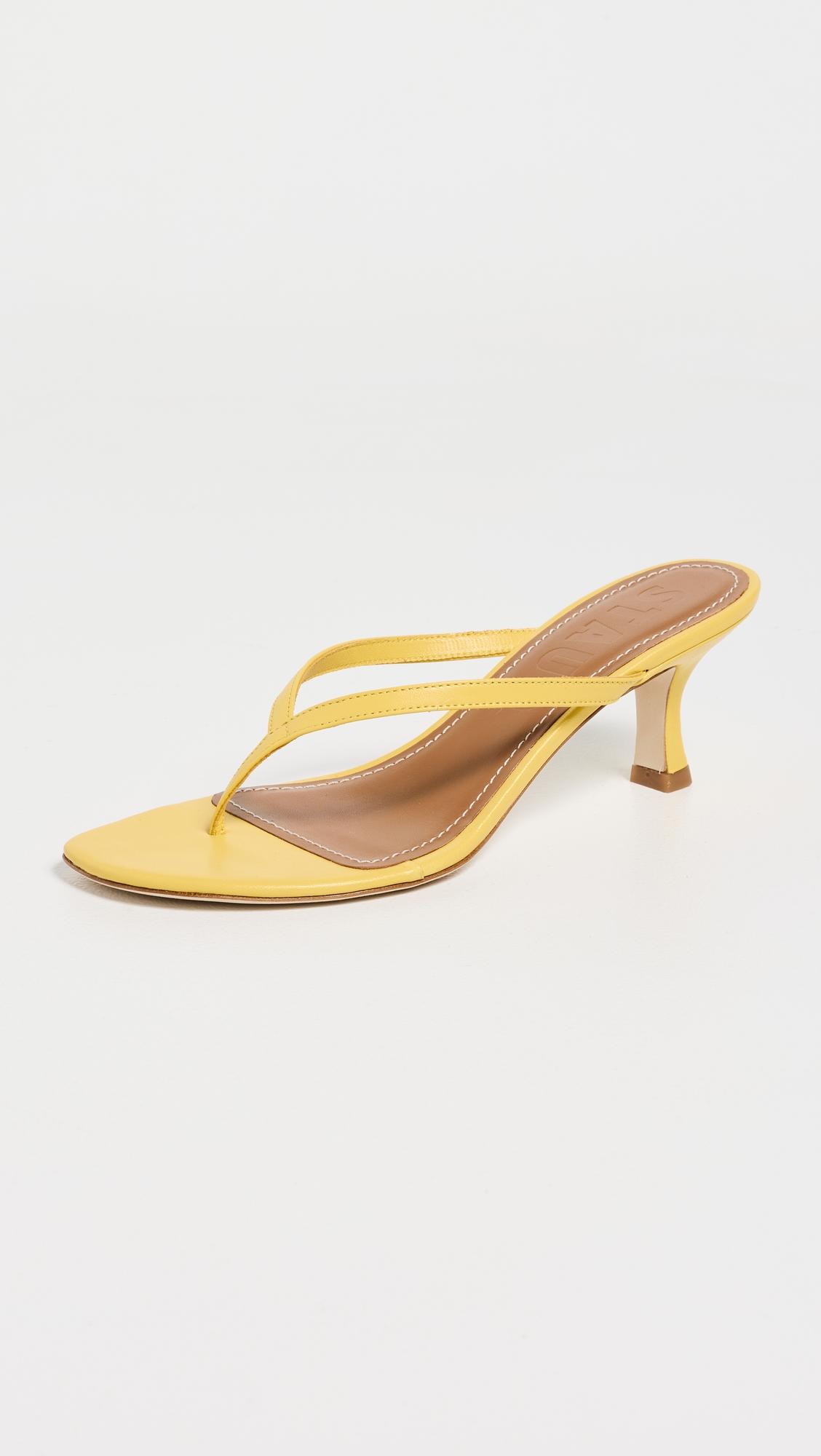 Freja Thong Kitten Heel Sandals by STAUD