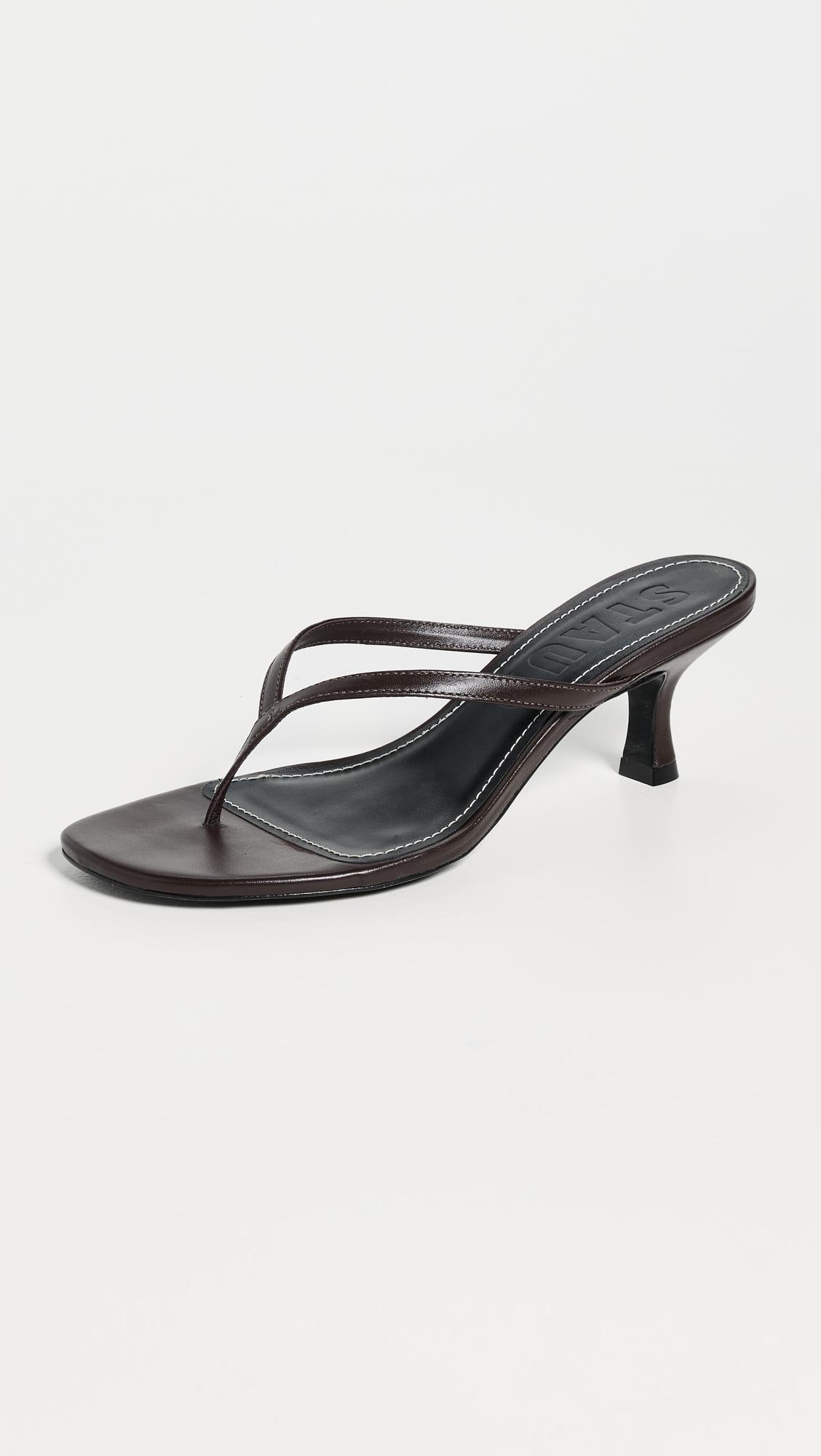 Freja Thong Kitten Heel Sandals by STAUD