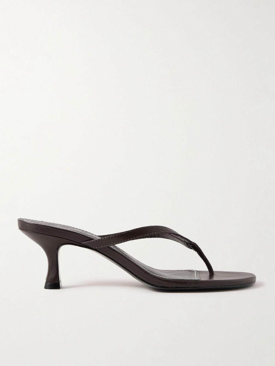 Freja leather sandals by STAUD