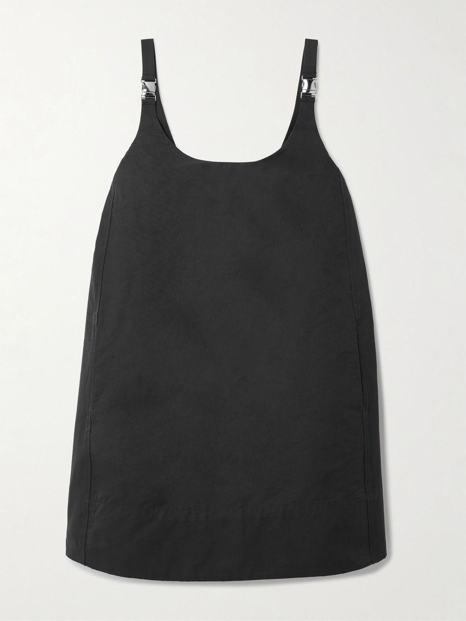 Glade buckled cotton-blend mini dress by STAUD