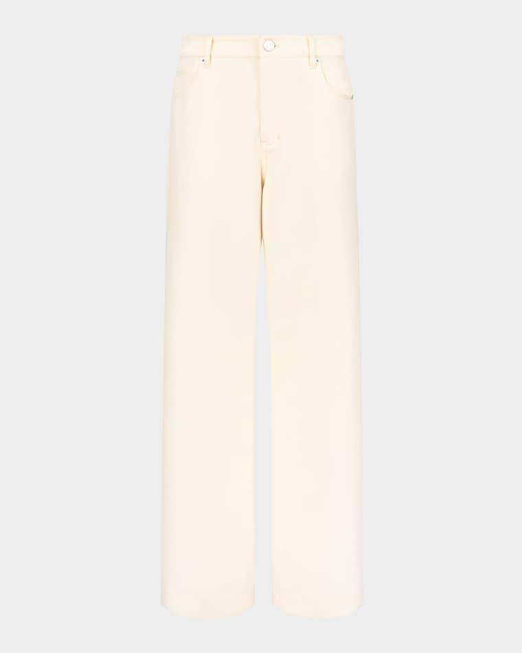 Grayson Low-Rise Twill Pants by STAUD