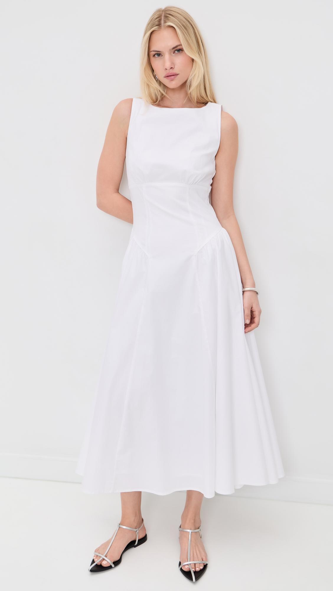 Gwen Midi Dress by STAUD
