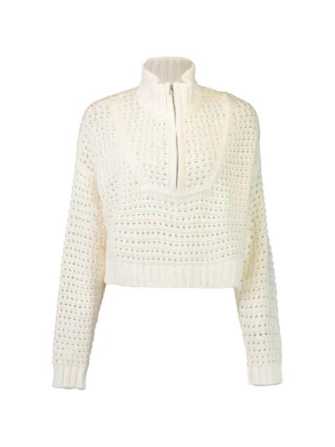 Hampton open-knit jumper by STAUD