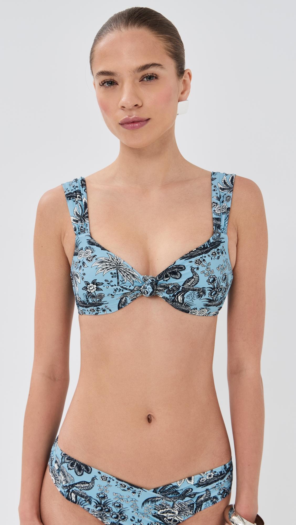 Janie Bikini Top by STAUD