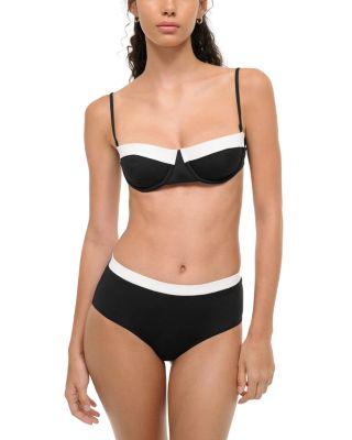 Jo Balconette Bikini Top by STAUD