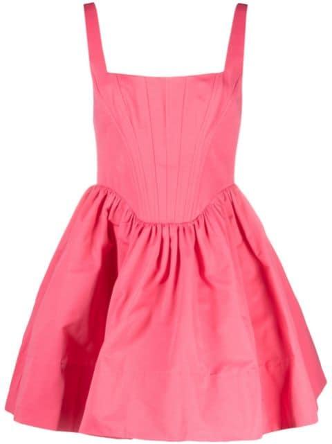 Landscape corset minidress by STAUD