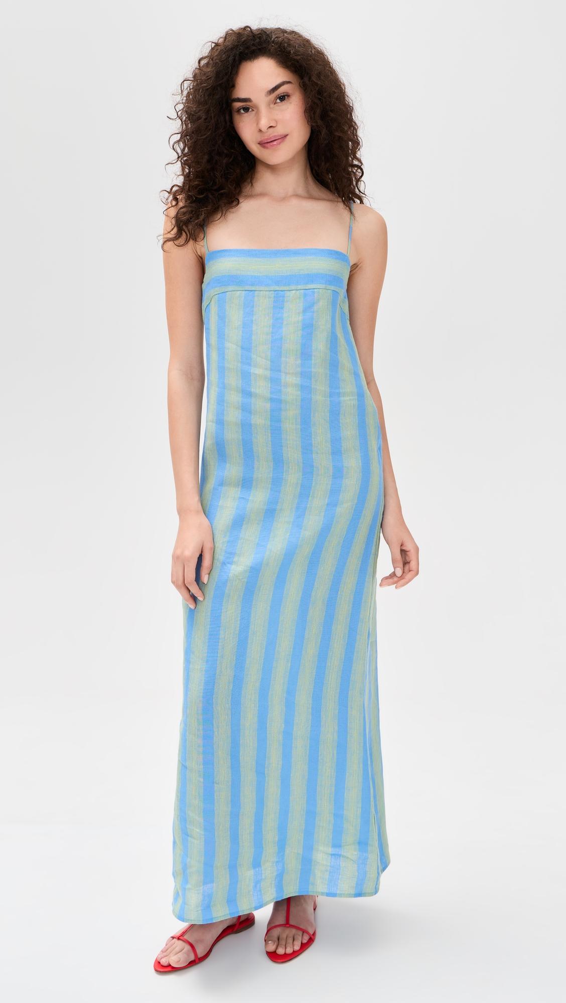 Laura Linen Dress by STAUD