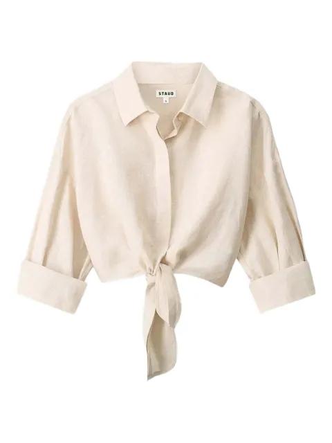 Lisa linen blouse by STAUD