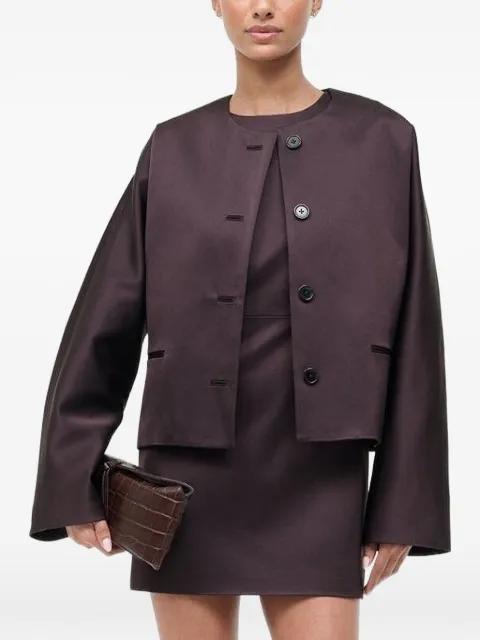 Liz cropped jacket by STAUD