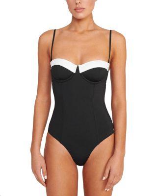 Maeve One Piece Swimsuit by STAUD