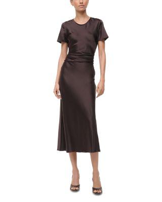 Marcel Silk Blend Sheath Dress by STAUD