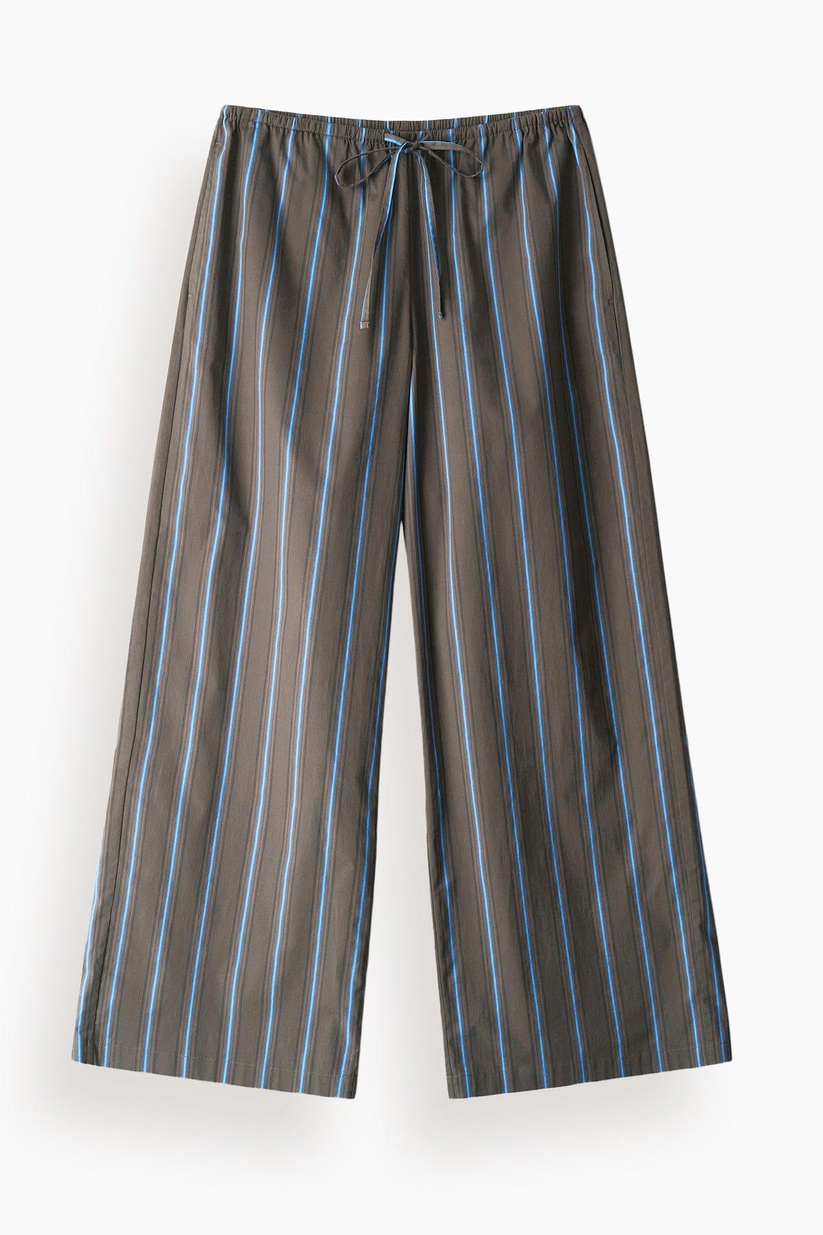 Mateo Pant in Huntington Stripe by STAUD