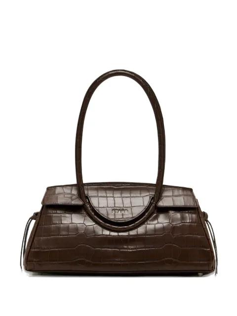 Maude logo-detail shoulder bag by STAUD