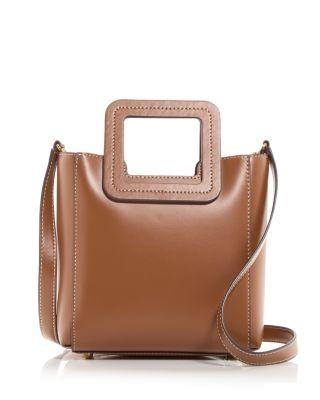 Mini Shirley Leather Crossbody by STAUD