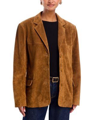 Natalie Suede Jacket by STAUD