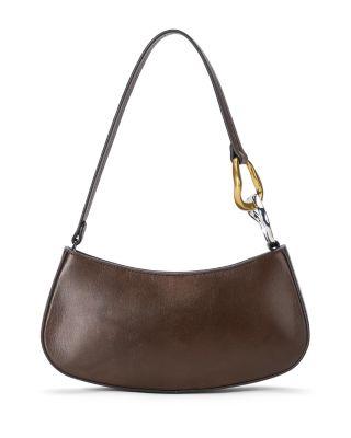 Ollie Leather Shoulder Bag by STAUD