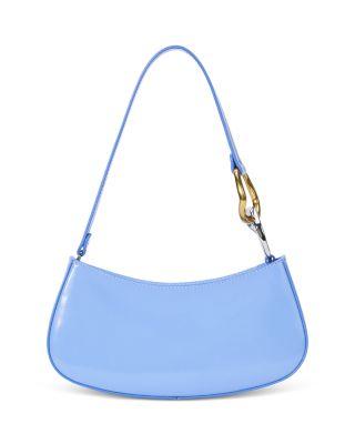 Ollie Leather Shoulder Bag by STAUD