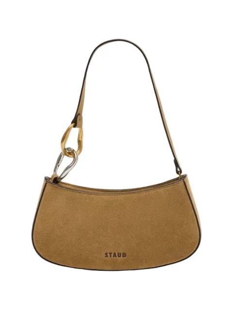 Ollie ring-detail shoulder bag by STAUD