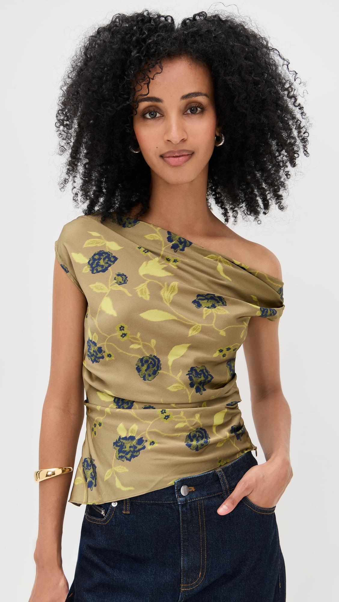 Phare Silk Top by STAUD