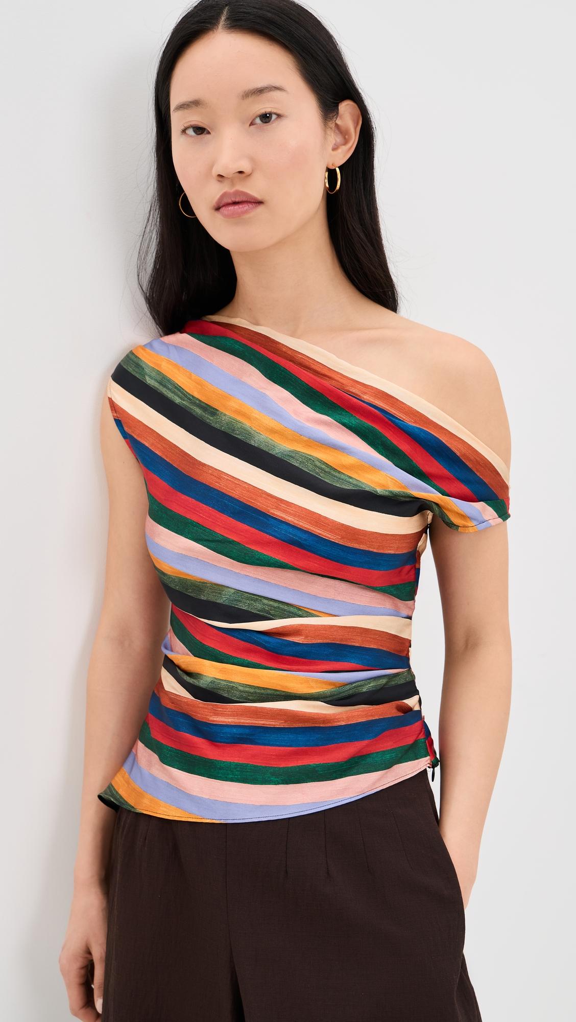 Phare Silk Top by STAUD
