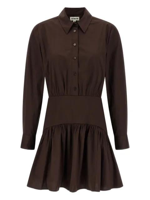 Rocco gathered mini dress by STAUD