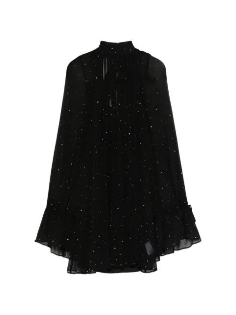 Roux pleated ruffled mini dress by STAUD