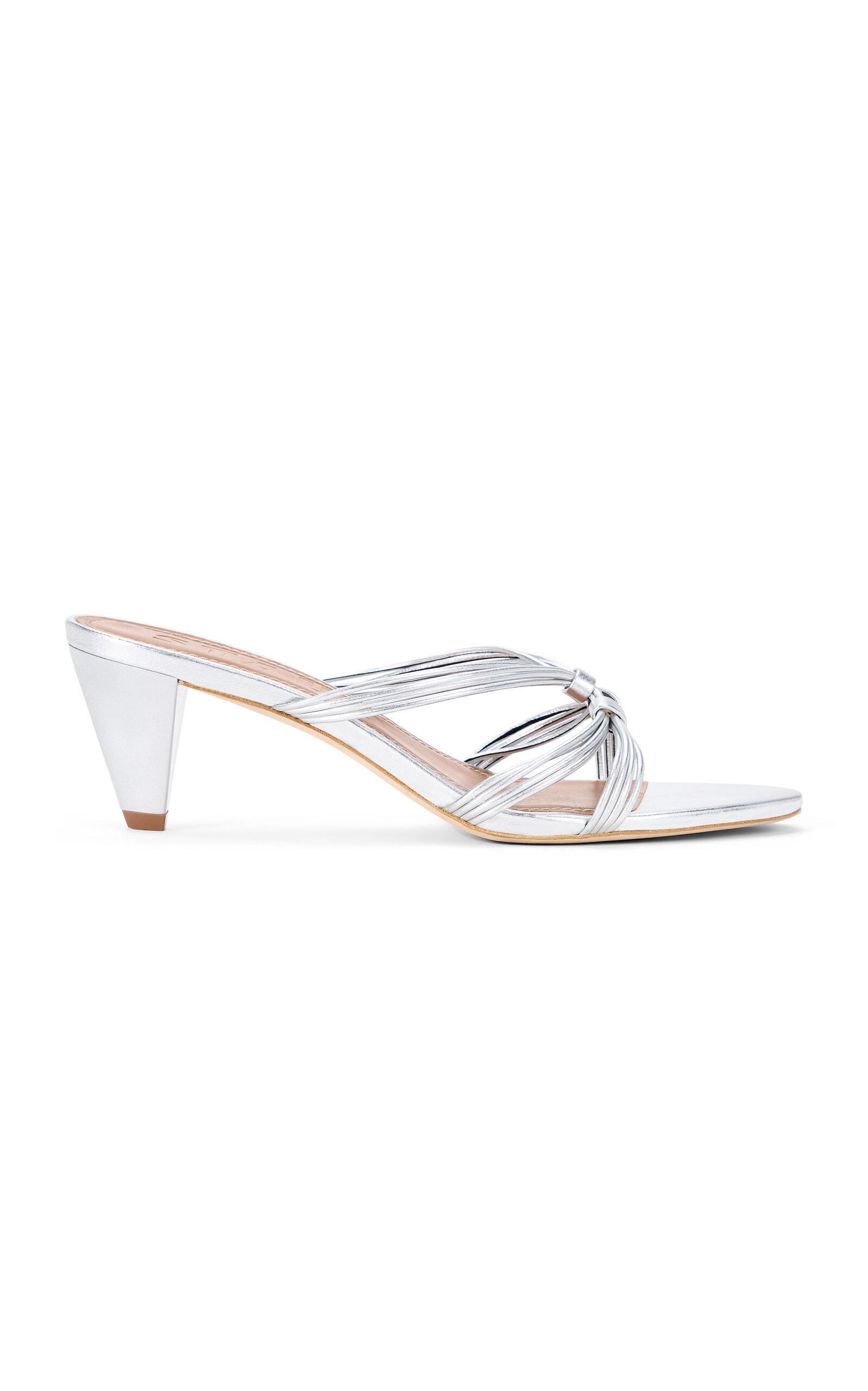 STAUD Carrie Leather Mules - Moda Operandi by STAUD