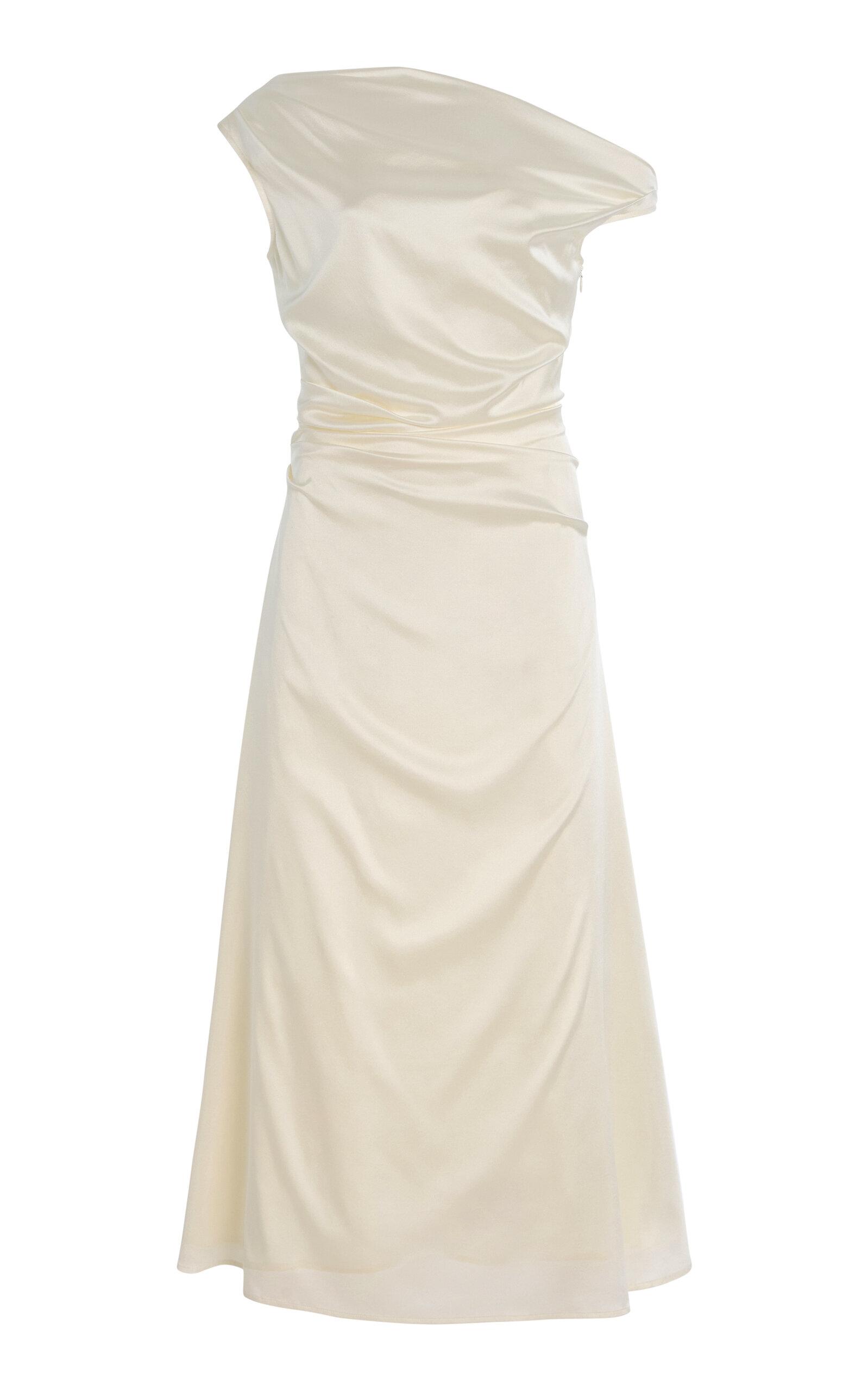 STAUD Exclusive Phare Stretch-Silk Dress - Moda Operandi by STAUD