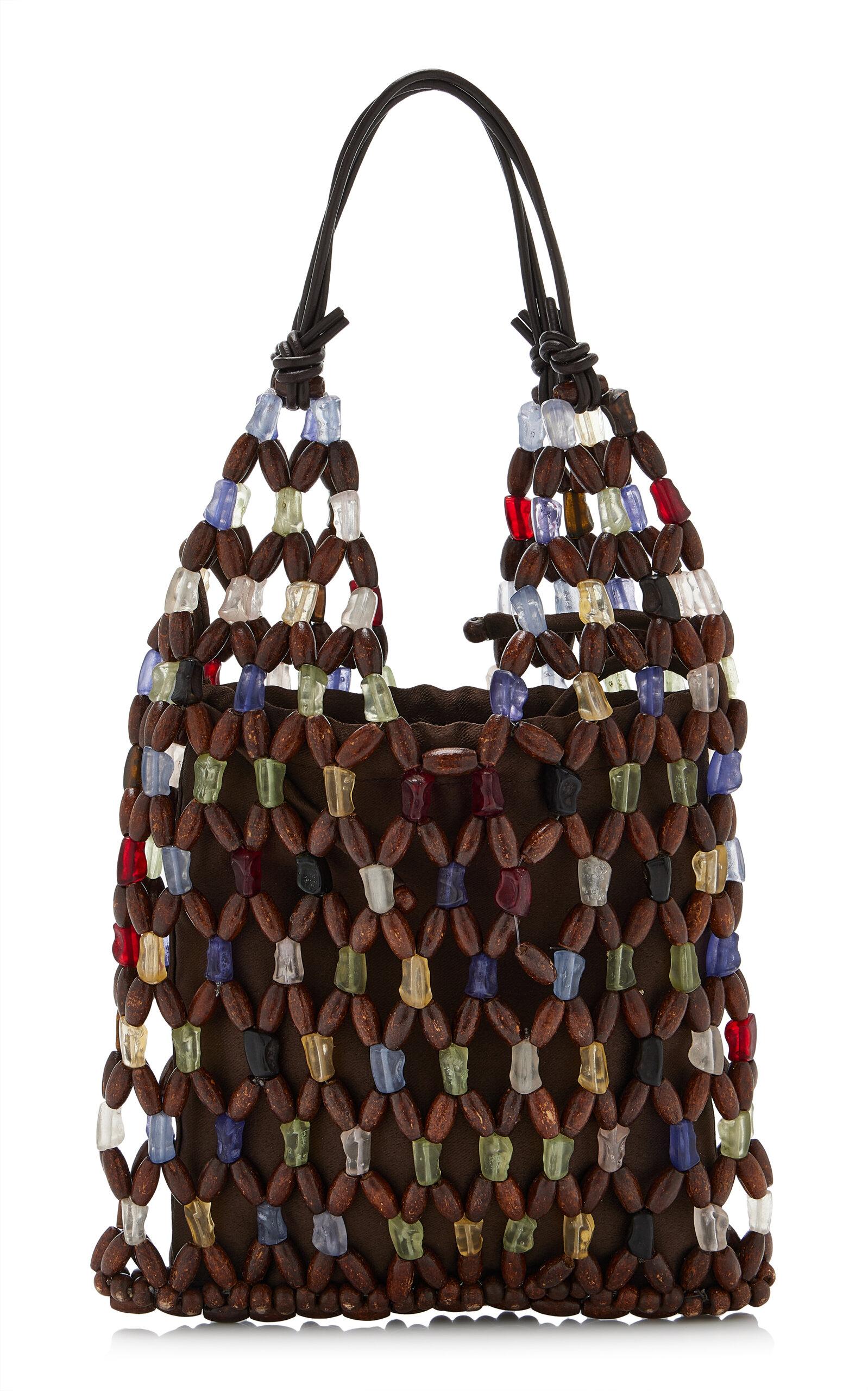 STAUD Kelly Beaded Bag - Moda Operandi by STAUD
