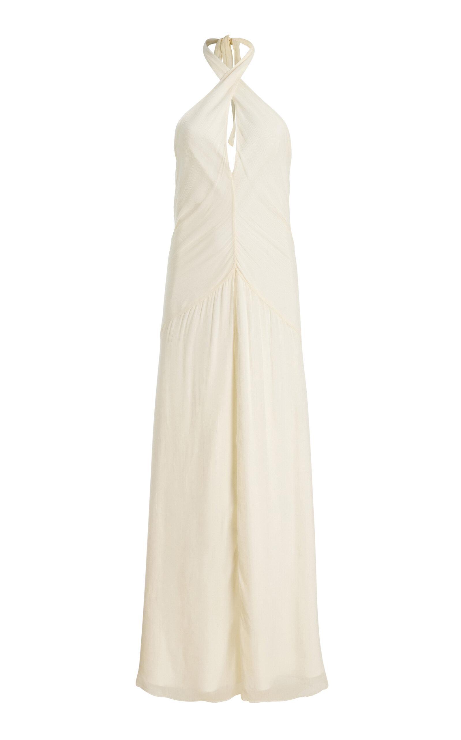 STAUD Luma Crepe Maxi Dress - Moda Operandi by STAUD