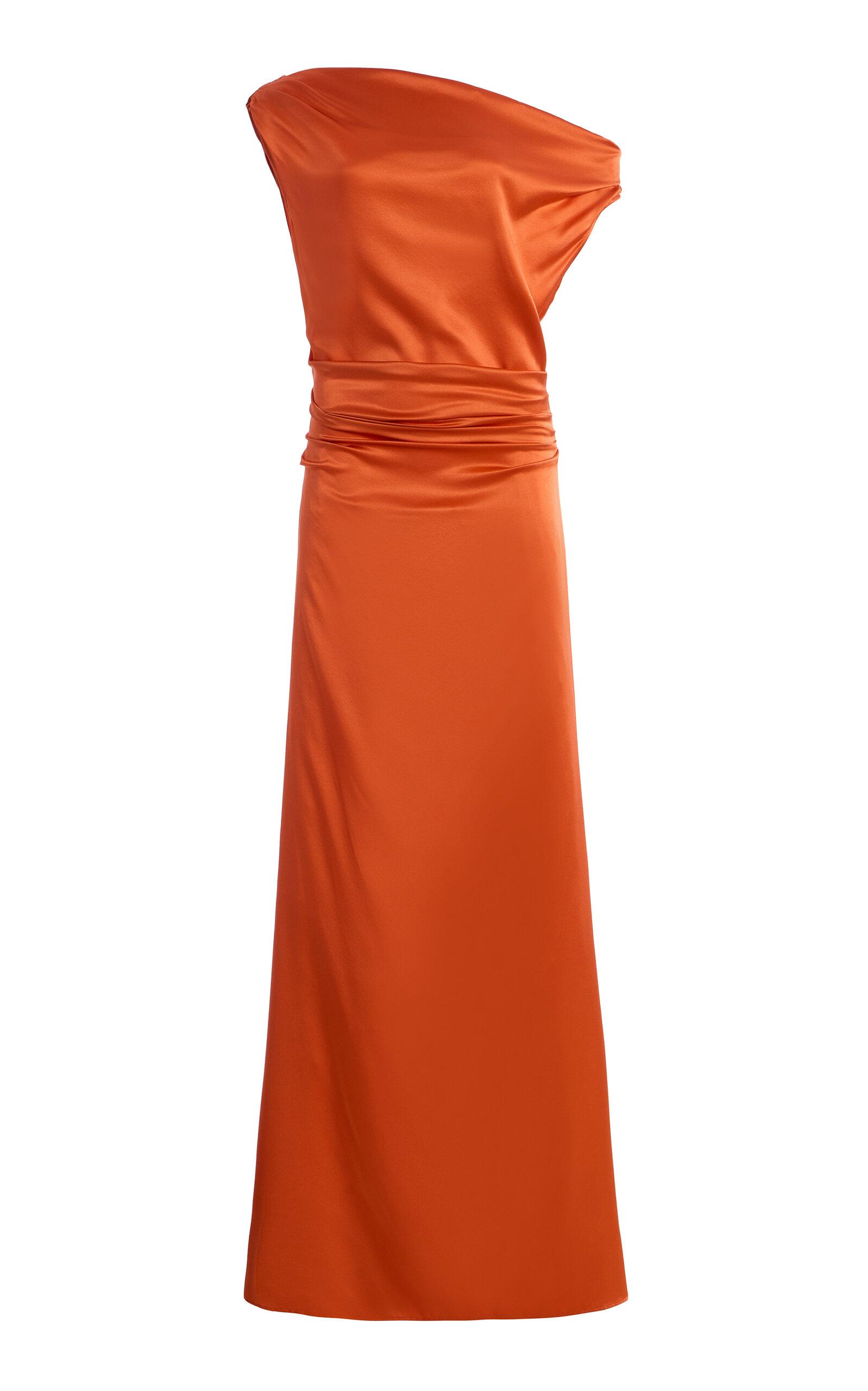 STAUD Phare Silk-Blend Maxi Dress - Moda Operandi by STAUD