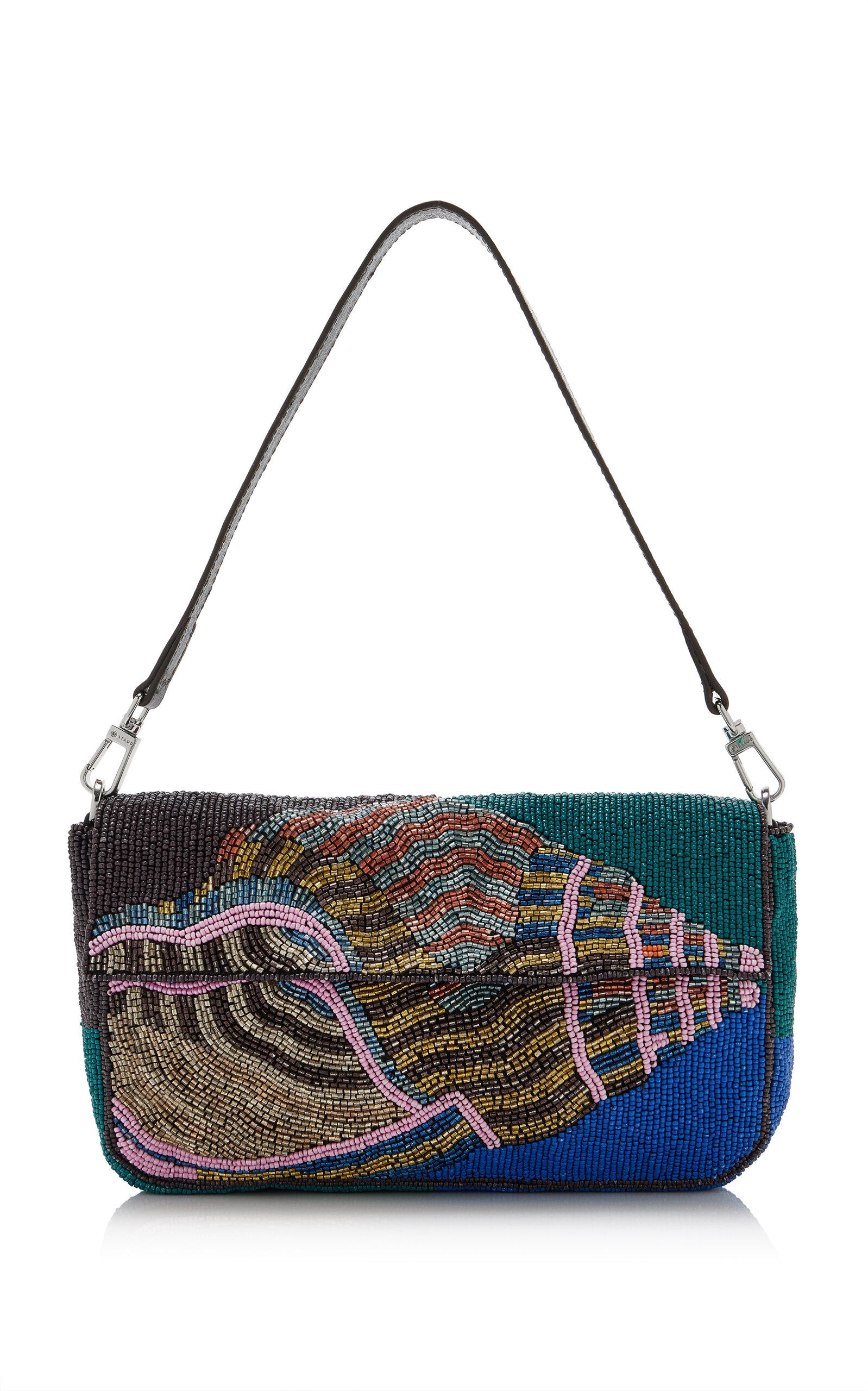 STAUD Timmy Convertible Beaded Shoulder Bag - Moda Operandi by STAUD