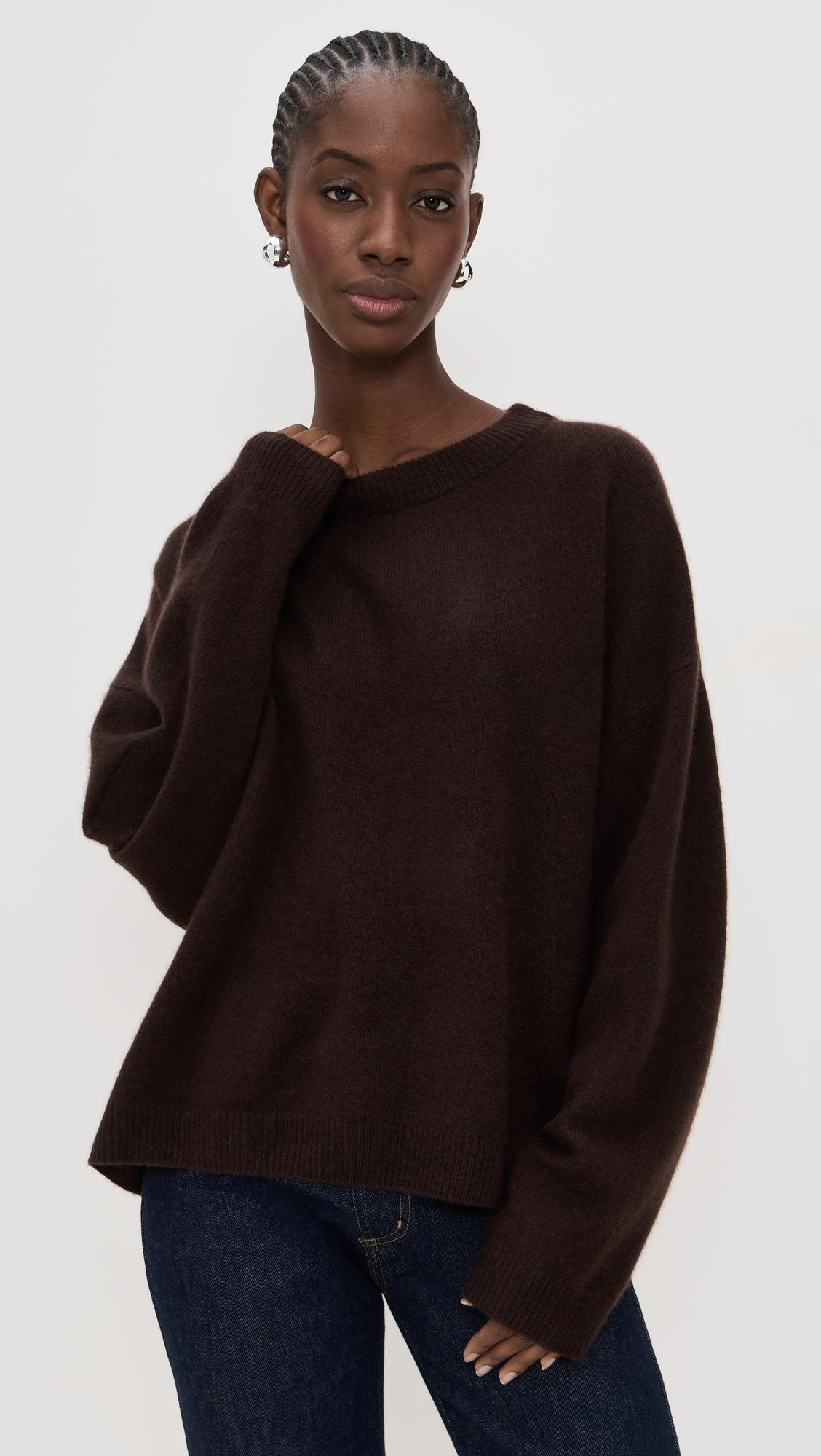 Serrano Cashmere Relaxed Crew by STAUD