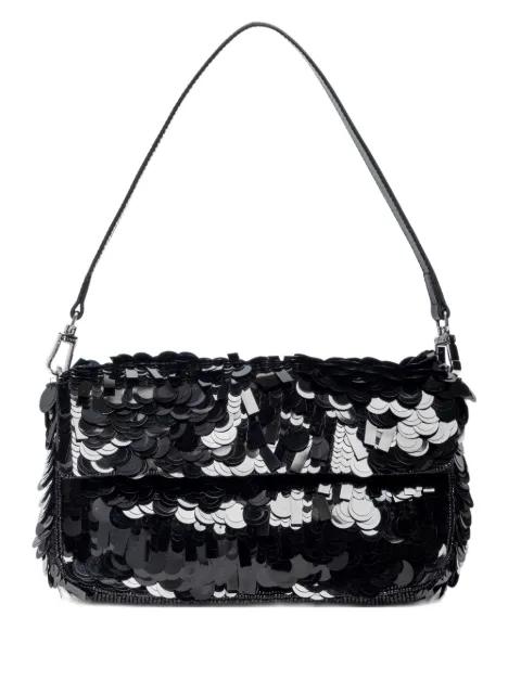 TIMMY sequin shoulder bag by STAUD