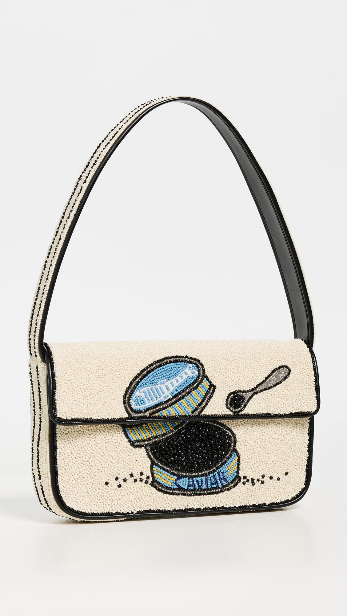 Tommy Beaded Bag by STAUD