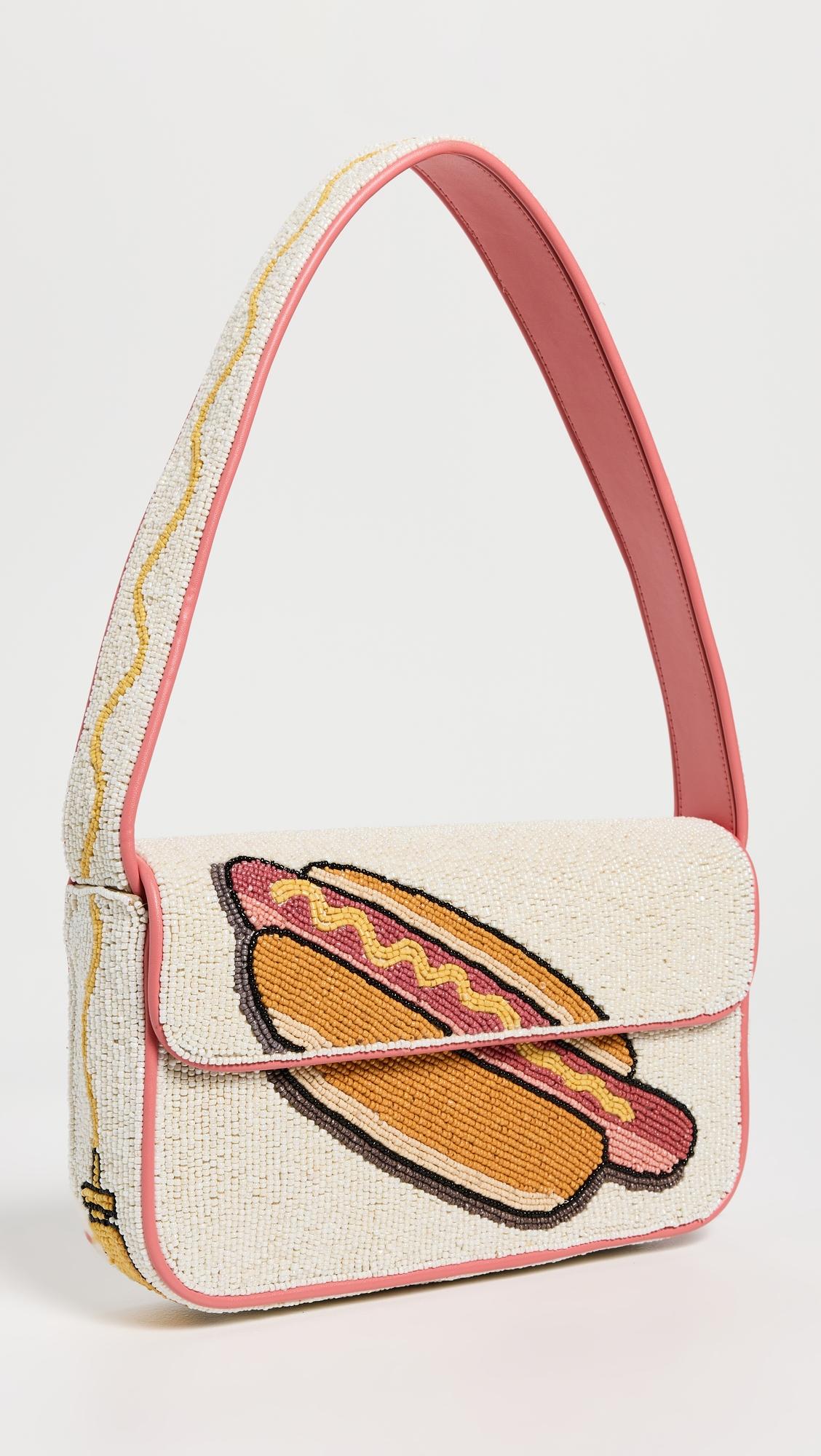 Tommy Beaded Bag by STAUD