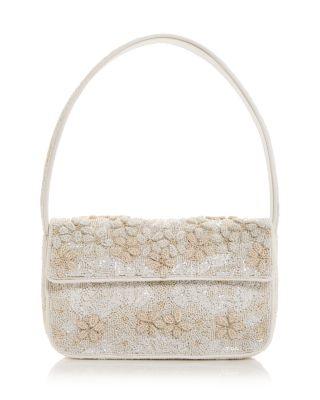 Tommy Beaded Shoulder Bag by STAUD