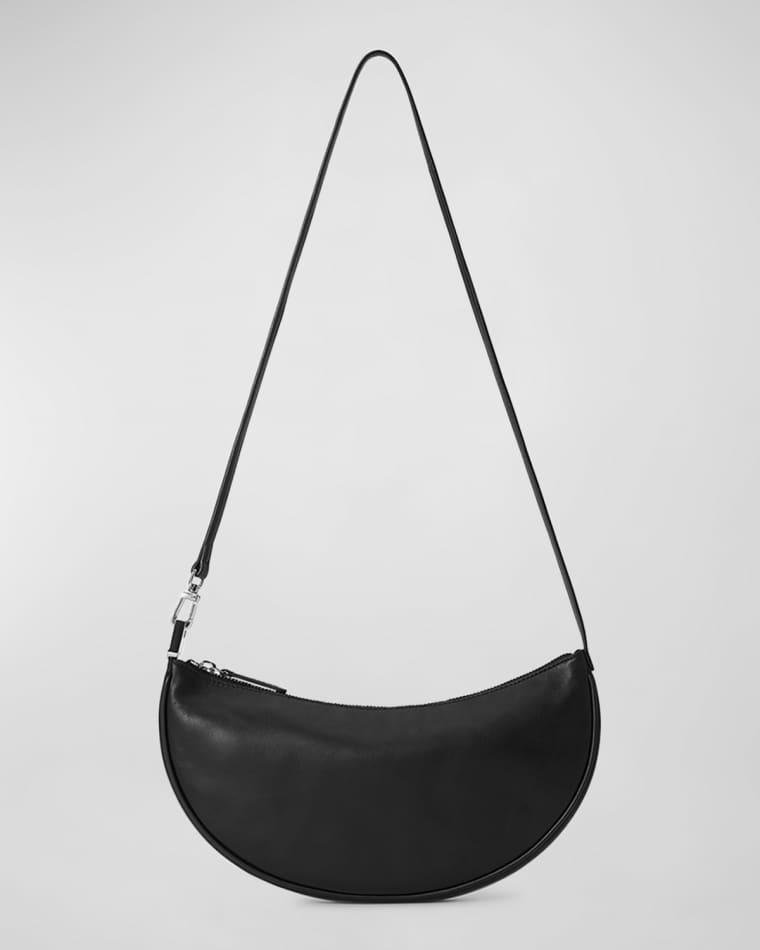 Walker Leather Crossbody Bag by STAUD