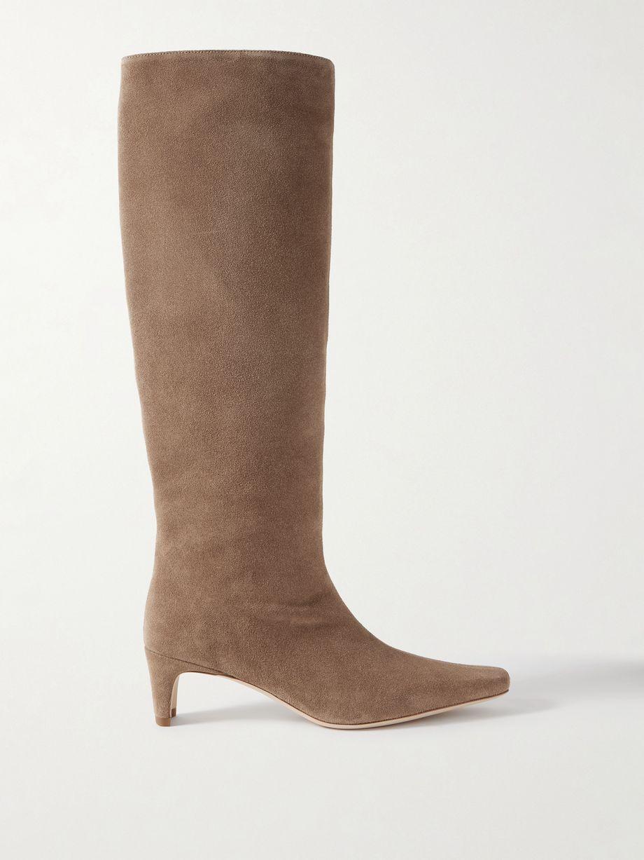 Wally suede boots by STAUD