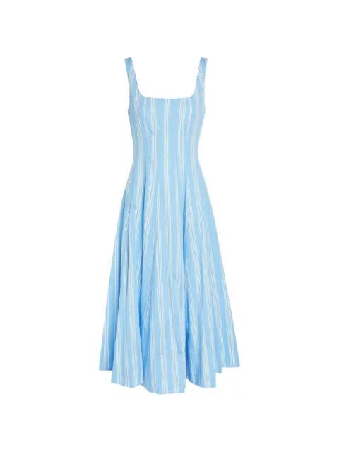 Wells striped mini dress by STAUD