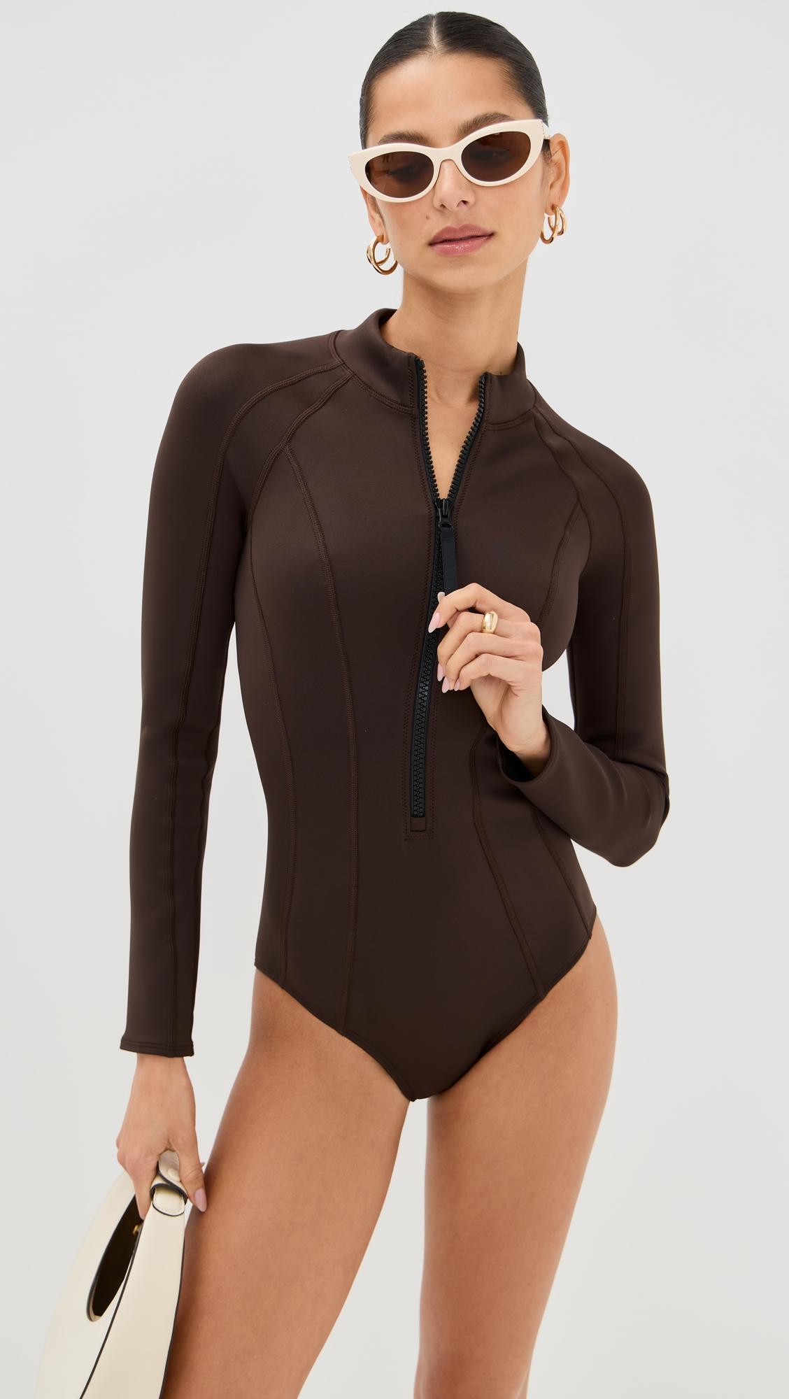 Wipeout Rash Guard One Piece by STAUD