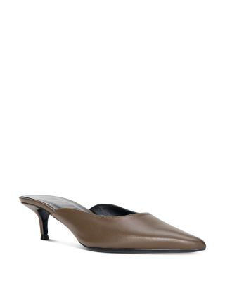 Women's Sebastian Kitten Heel Mules by STAUD