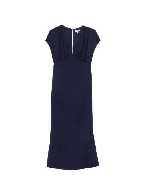 char gathered maxi dress by STAUD