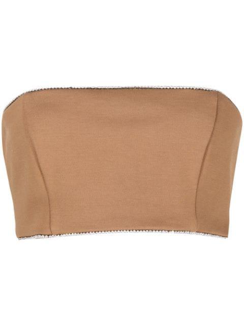 cropped bralette top by STAUD