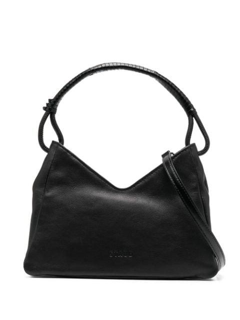 leather shoulder bag by STAUD